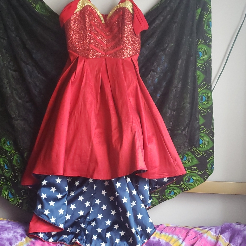 Dc comic wonder woman dress